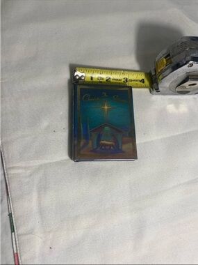 The Christmas Story Mini Book Thomas Nelson 1993 Itty Bitty Books Nativity Book